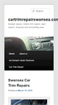 Mobile Screenshot of cartrimrepairswansea.com